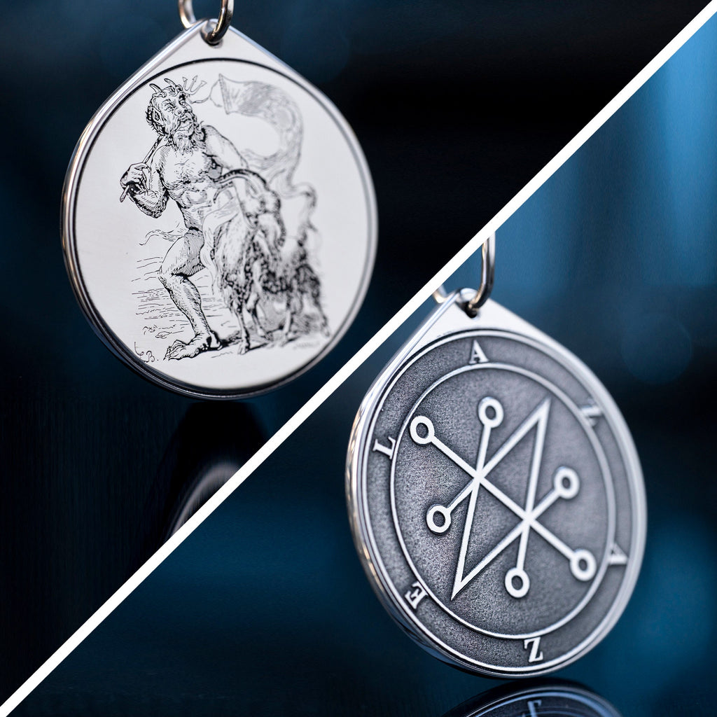 Azazel Amulet: Bael Seal Pendant, Lesser Key of Solomon Talisman