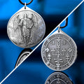 Archangel Uriel Pendant: Spirit of Vitality and Medicine, Goetia Solomon Kabbalah Amulet
