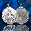 King Beleth seal Pendant with Ars Goetia symbolism of love, desire, attraction, music, and royal demonic power