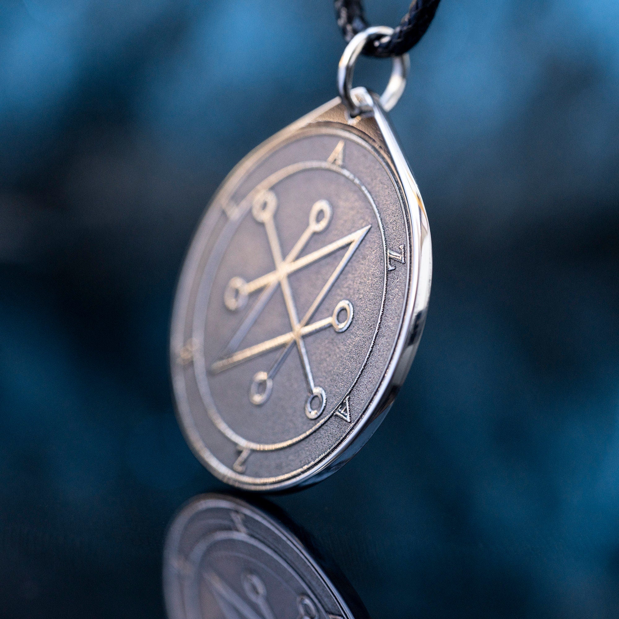 Azazel Amulet: Bael Seal Pendant, Lesser Key of Solomon Talisman