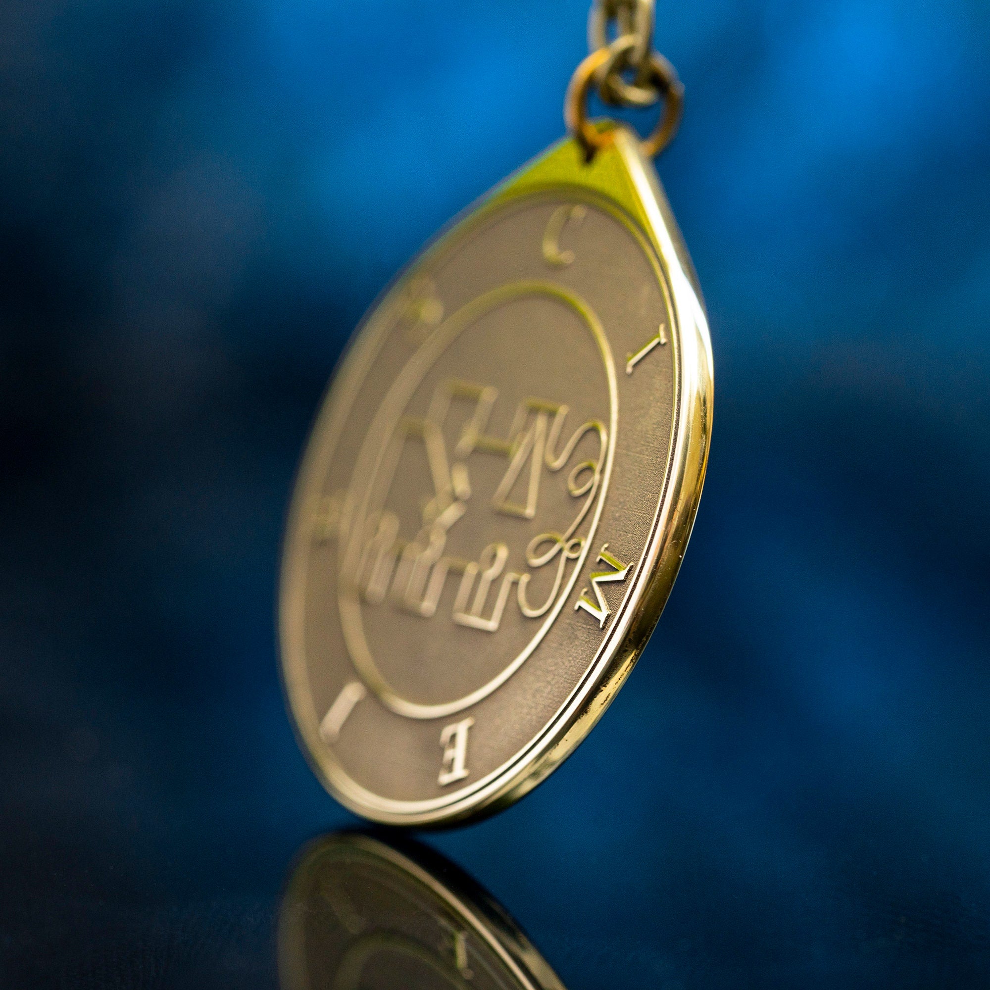 Cimeies Seal Pendant: Brass Occult Talisman, Lesser Key of Solomon