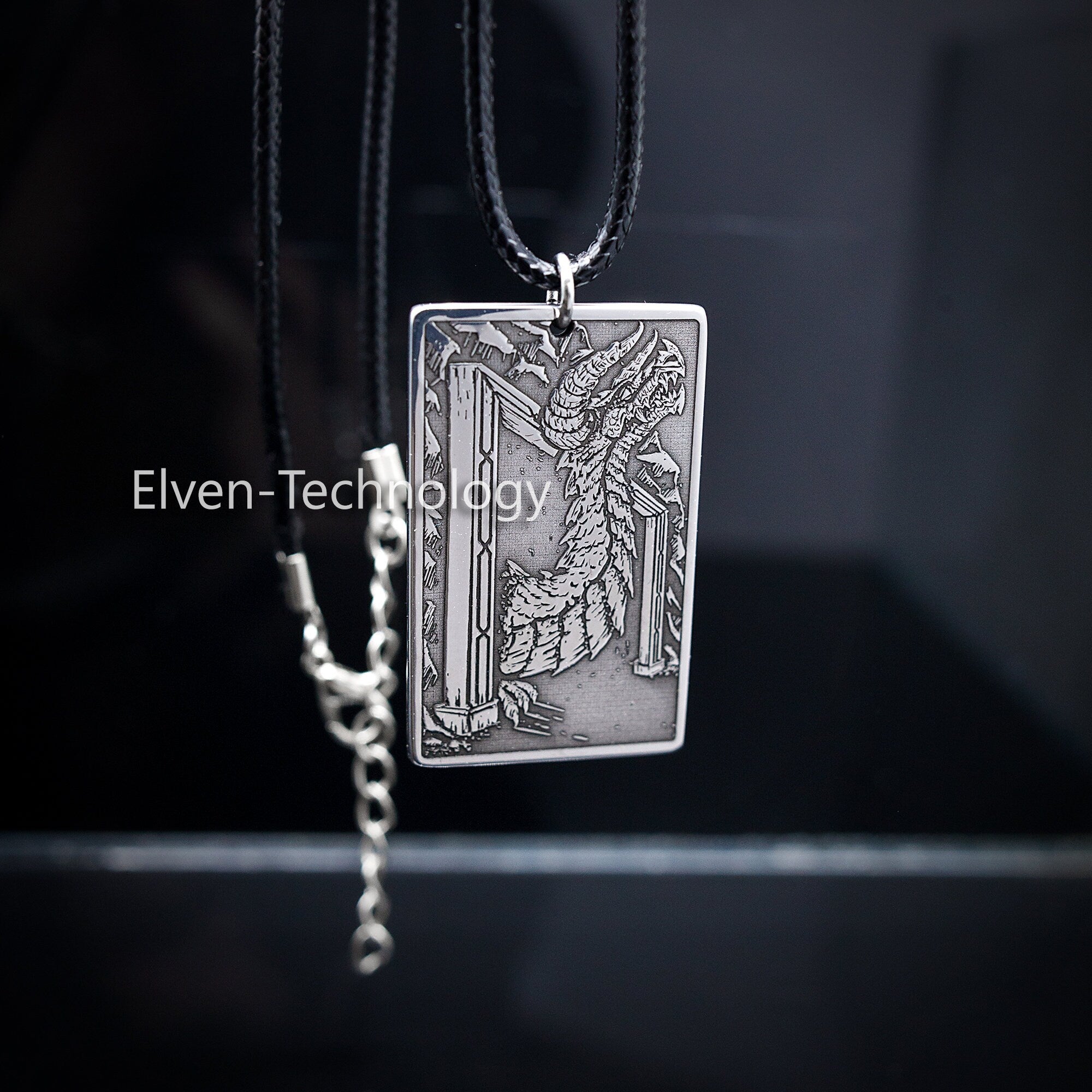 Uruz Rune for Raw Physical Power Celtic Dragon Elder Futhark Rune viking magic amulet kabbalah pendant talisman