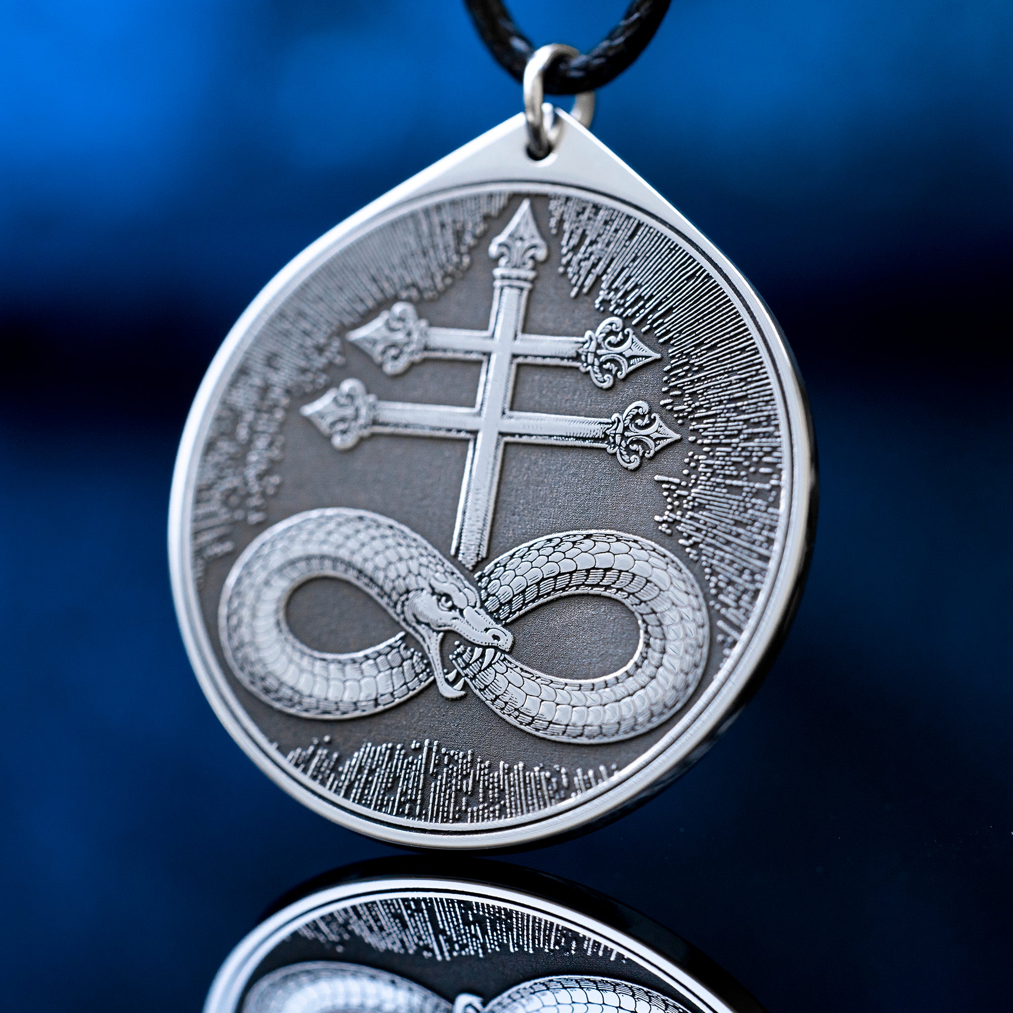 Leviathan Cross Pendant