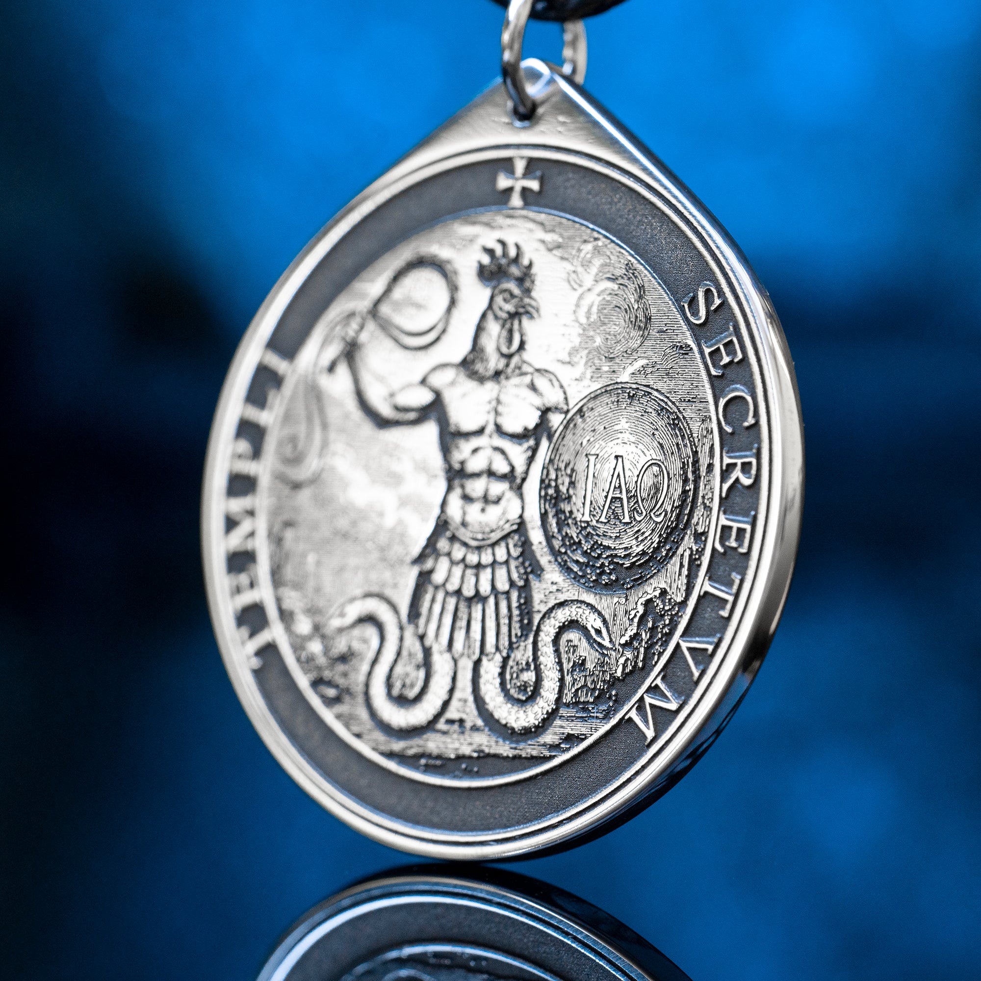 Abraxas Sigil Pendant: Gnostic Symbol of Protection, Balance and Personal Sovereignty
