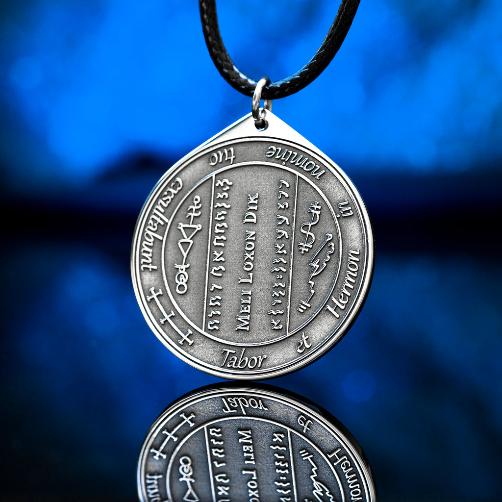 Jupiter Success Pentacle Pendant: Solomon Talisman for Successful Projects, Favorable Outcomes and Prosperity