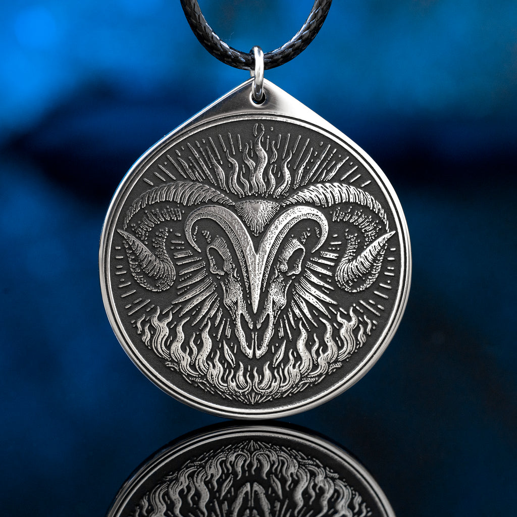 Aries Pendant Gothic Zodiac