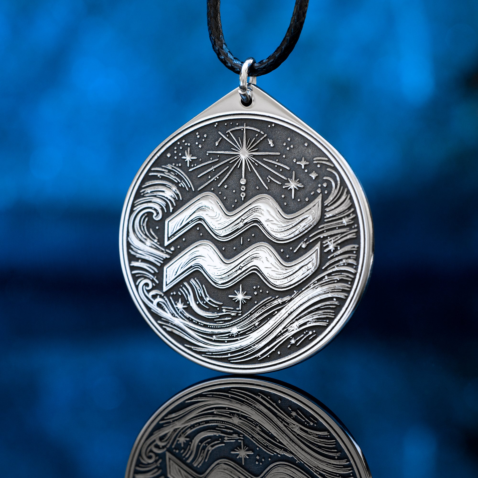 Aquarius Pendant Zodiac