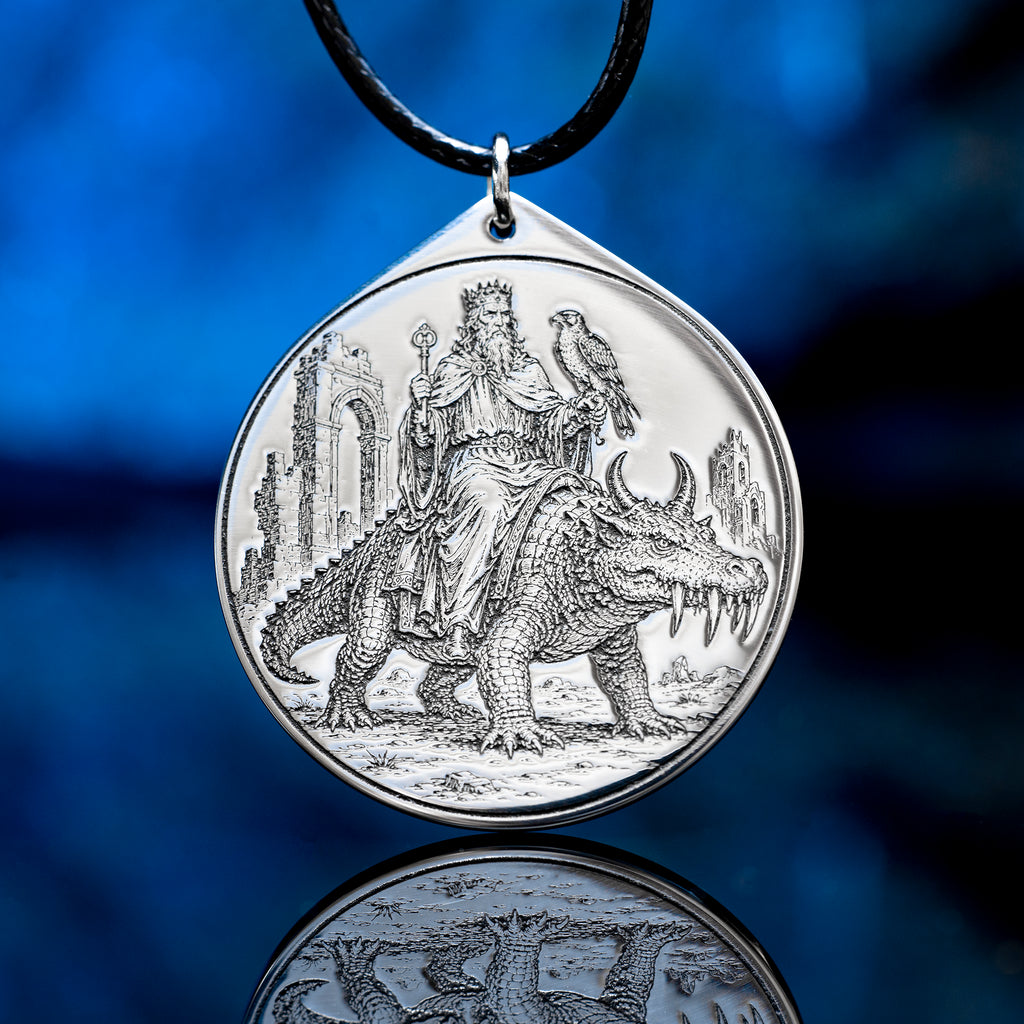 Vassago Seal Pendant: Demon of Prophecy, Hidden Things, Lost Knowledge, Ars Goetia Talisman