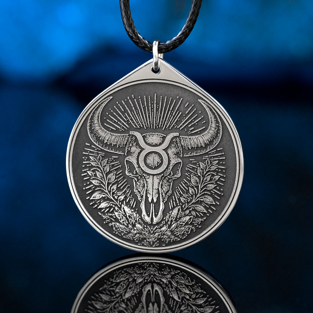 Taurus Pendant Gothic Zodiac