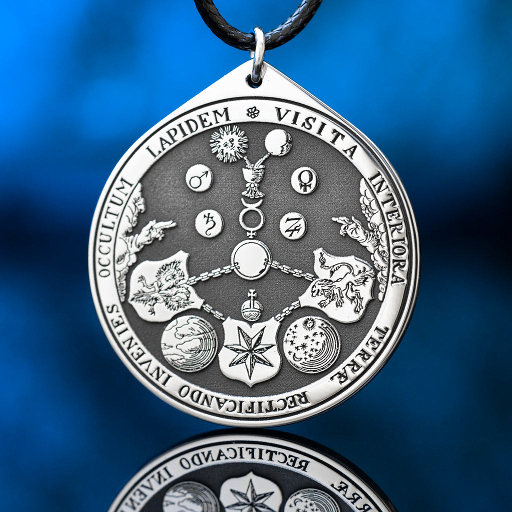 VITRIOL Alchemy Symbol Pendant