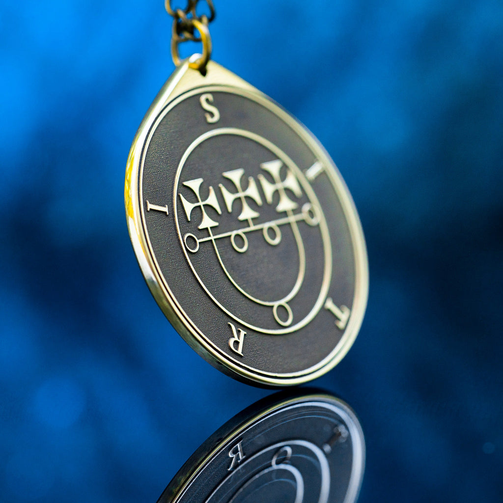 Sitri Seal Pendant: Demon of Enflameth Love,Solomon amulet kabbalah occult magic goetia talisman