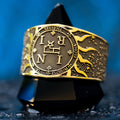 Archangel Thavael Seal Ring: Kabbalah Amulet Talisman