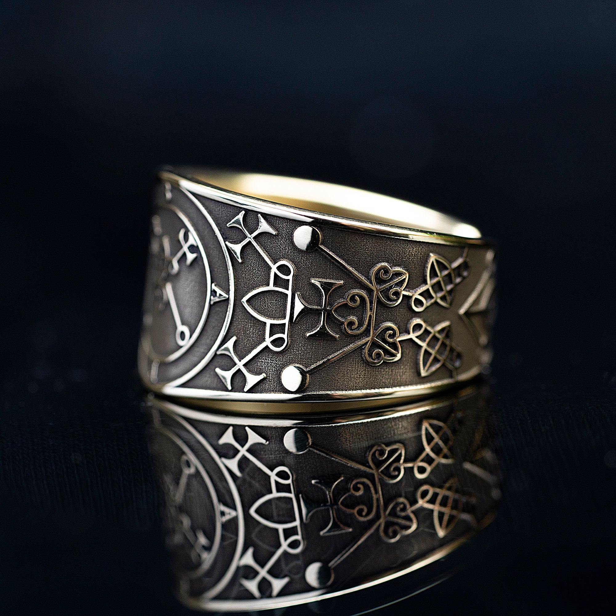 King Bael Brass Ring: Demon of Invisibility ans Shadow, Solomon kabbalah magic