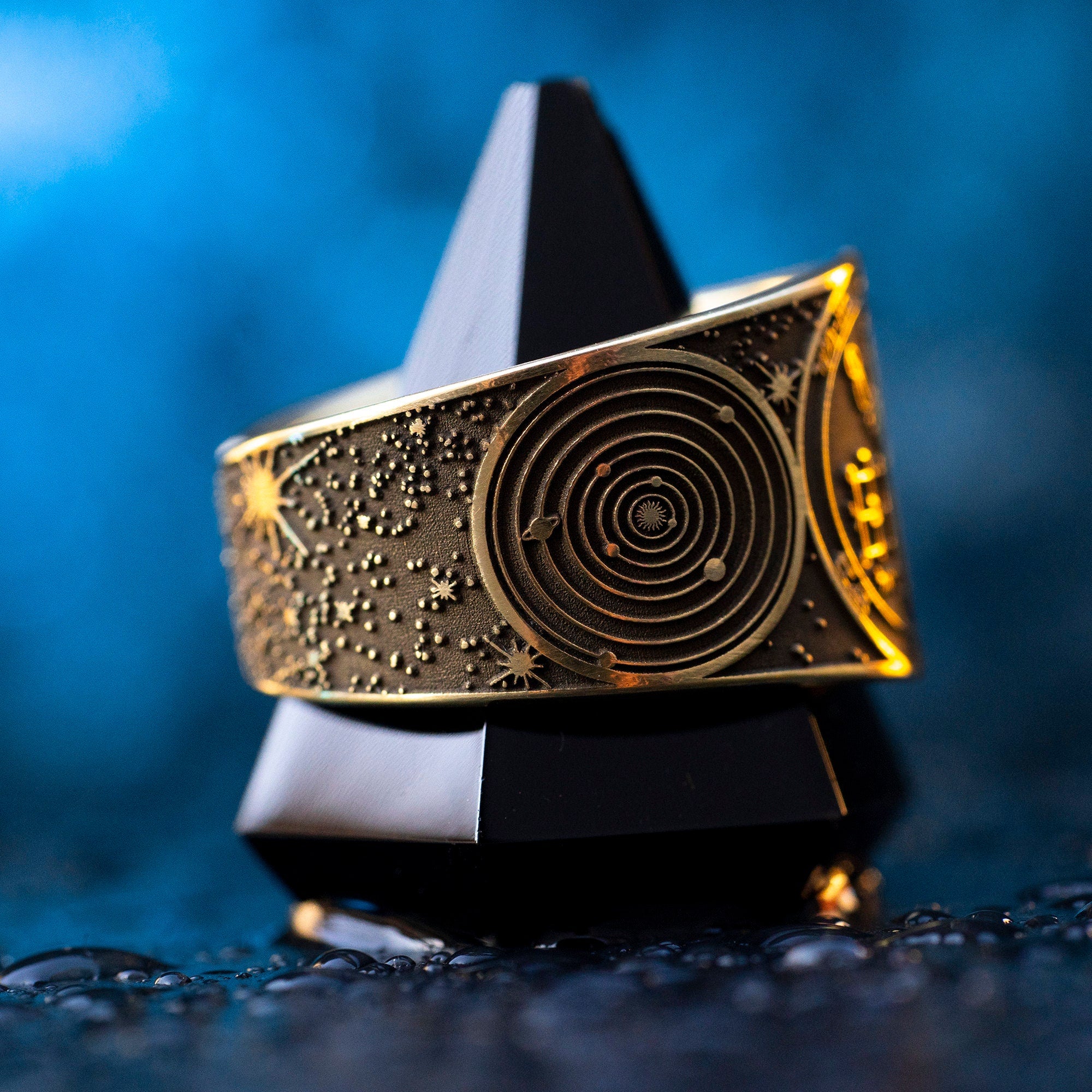 Goetia Fourth Pentacle of Jupiter Ring: Kabbalah Seal Amulet Talisman