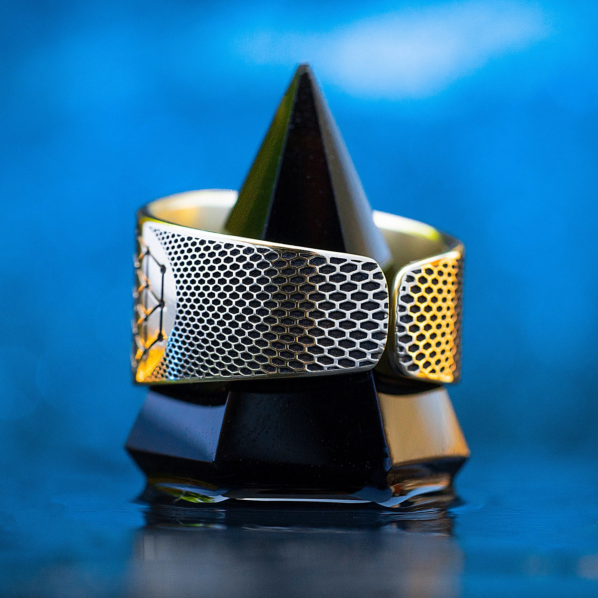 Archangel Metatron Angel of Life Seal adjustable ring Solomon kabbalah amulet talisman occult magic