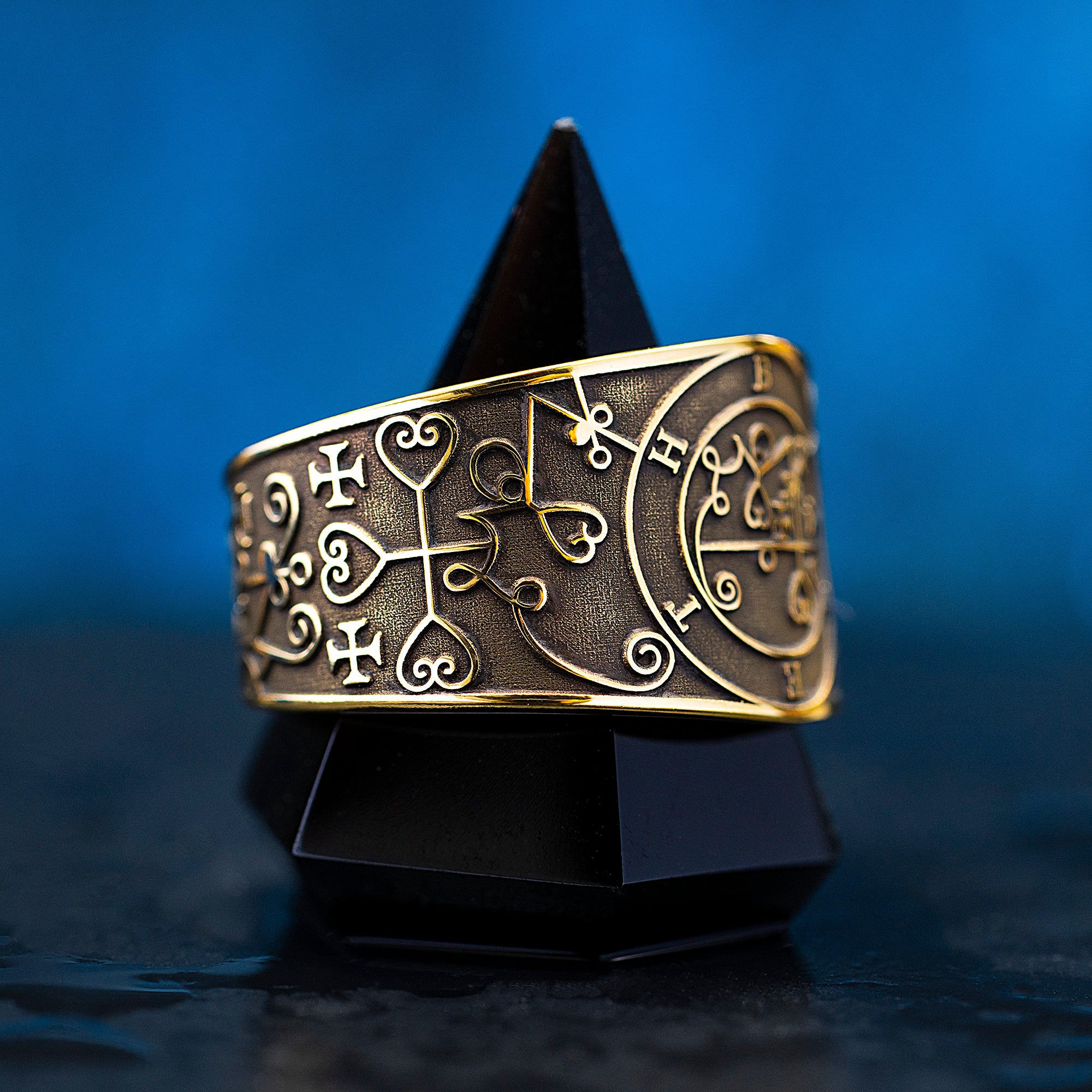 Beleth Seal Ring: Demon of Love and Royal Power, Solomon Goetia Kabbalah Occult Talisman