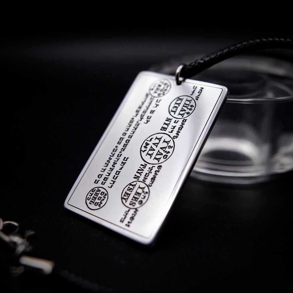 The Eleventh Table of Moses Spirits Amulet: Good Luck Treasure Talisman