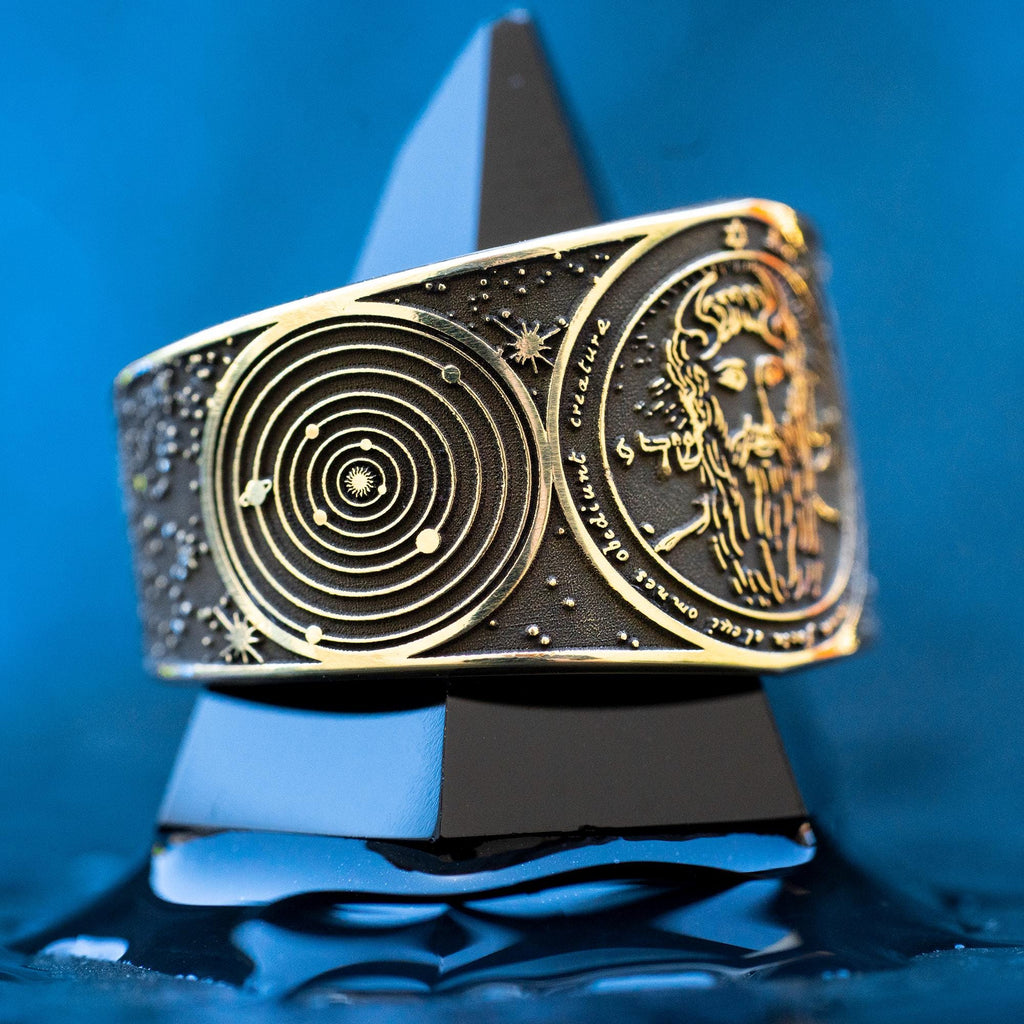 First Pentacle of the Sun Ring: Kabbalah Solomon Goetia Magic Seal