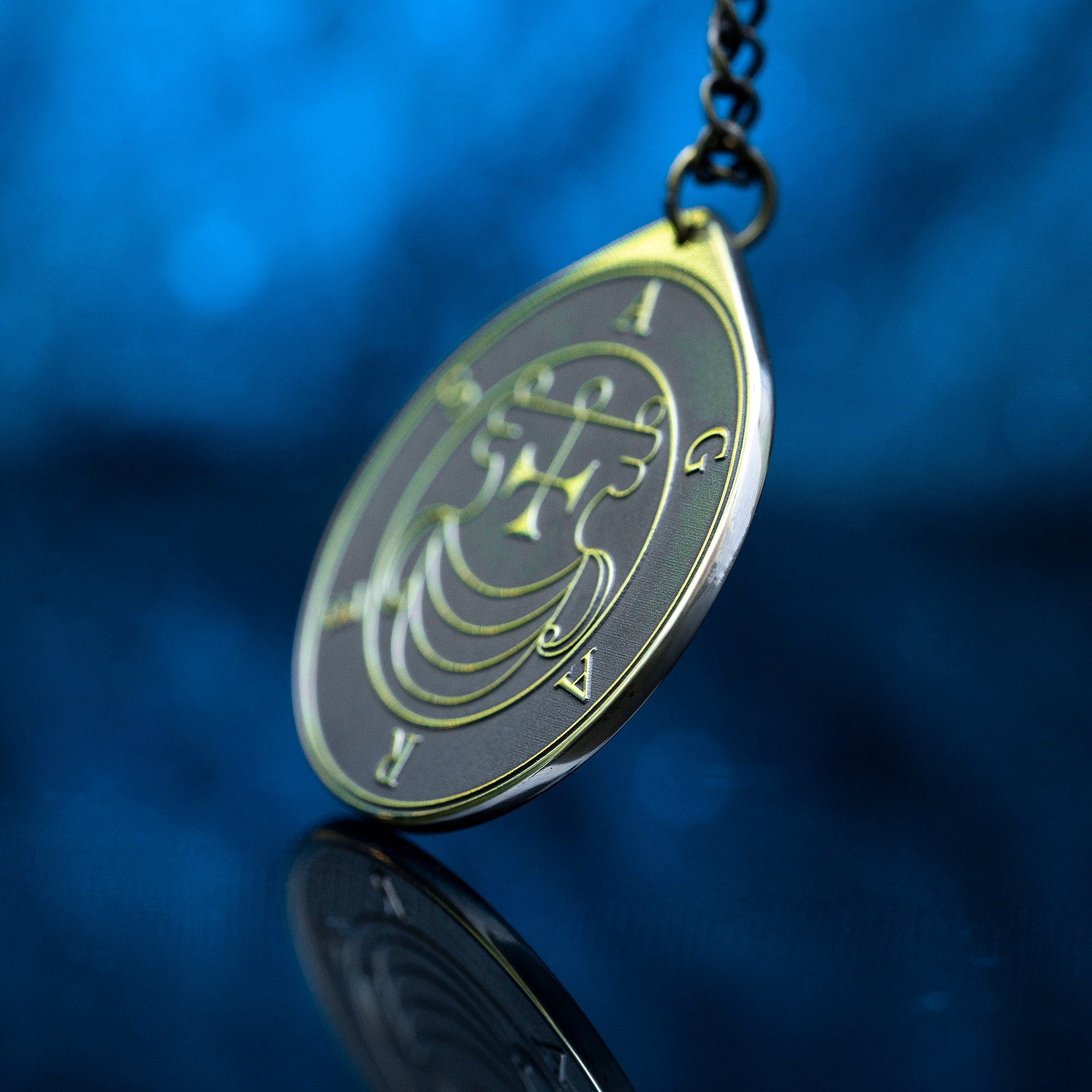 Agares Demon Destroyer Dignities Spiritual and Temporal - Lesser Key of Solomon Seal pendant amulet kabbalah occult magic goetia talisman