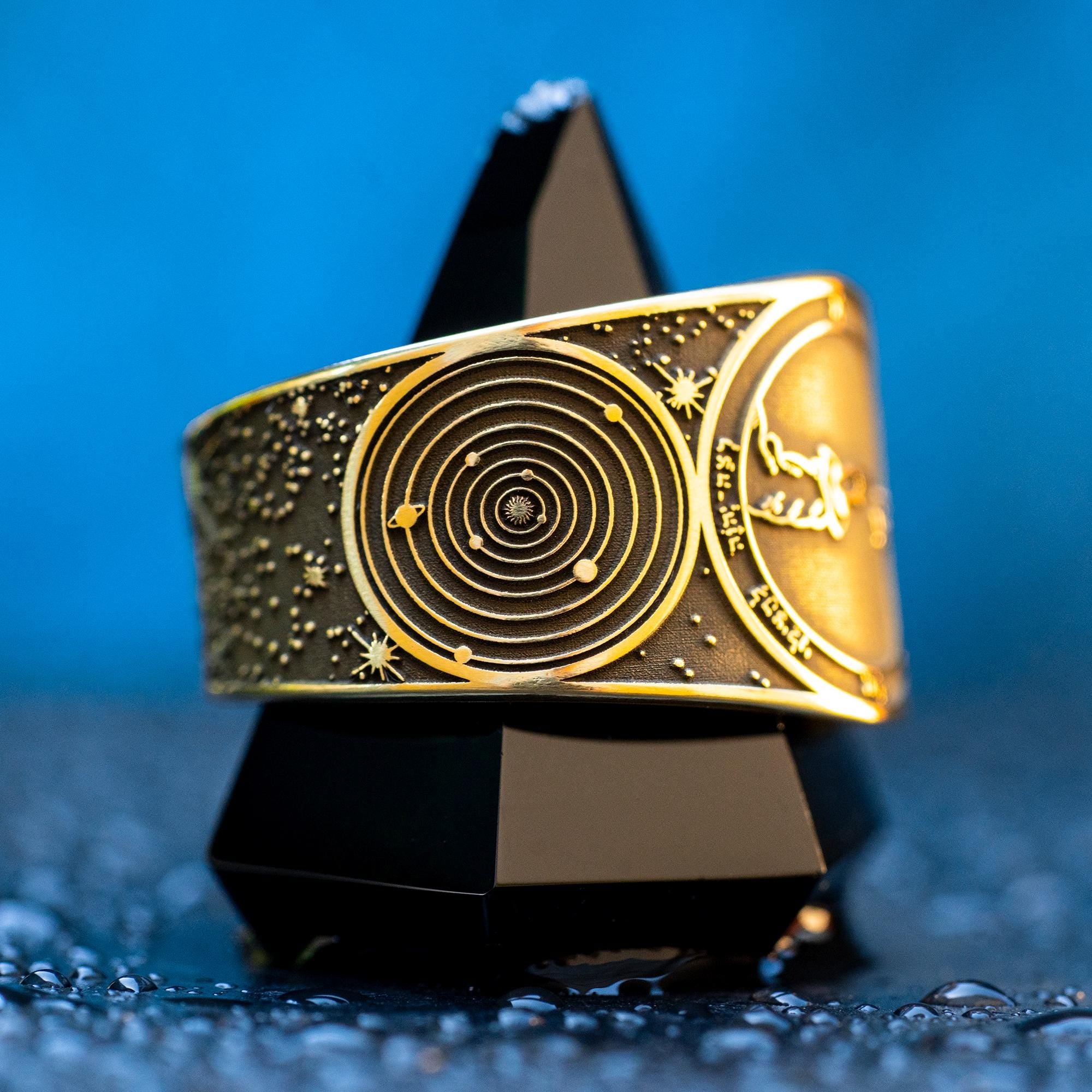 Goetia Third Pentacle of the Moon Ring: Kabbalah Amulet Talisman