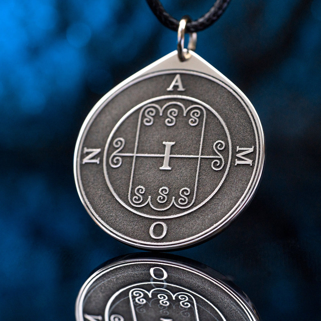 Amon Seal Amulet Pendant: Lesser Key of Solomon, Kabbalah Talisman