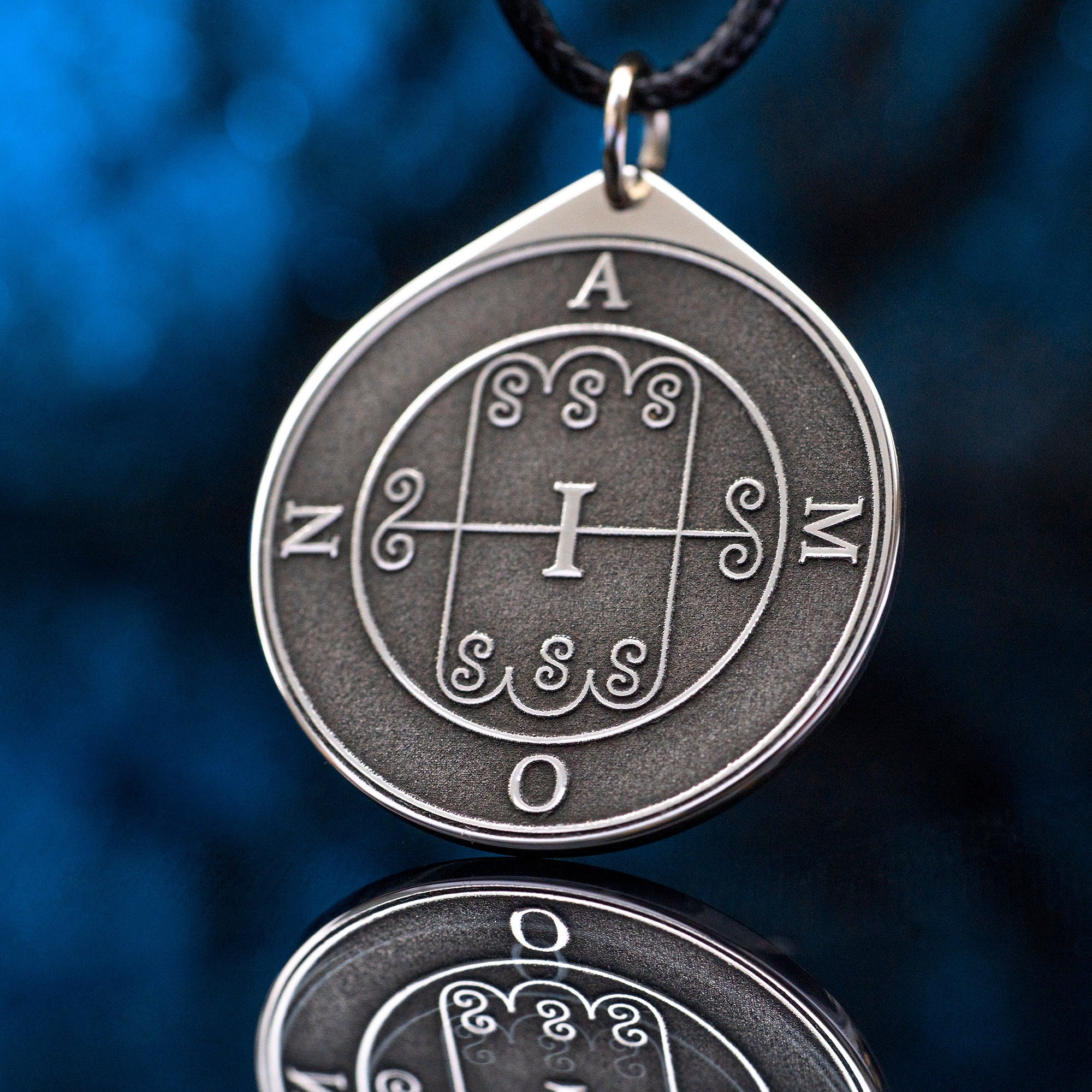 Amon Seal Amulet Pendant: Lesser Key of Solomon, Kabbalah Talisman