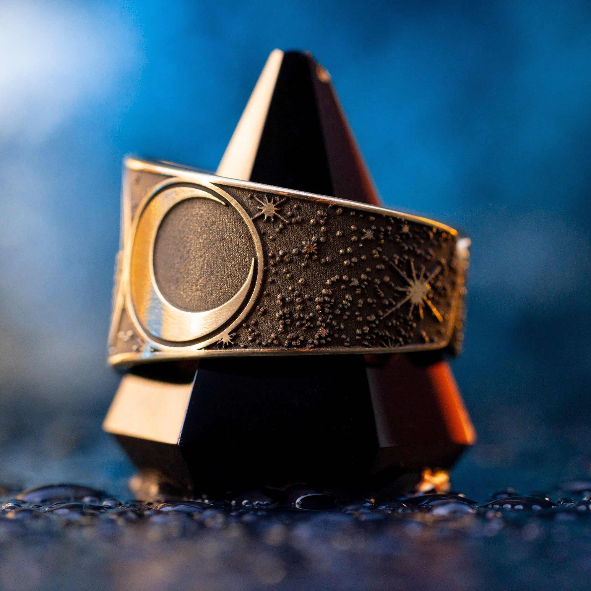 Goetia Fourth Pentacle of Moon Ring: Solomon Kabbalah Amulet