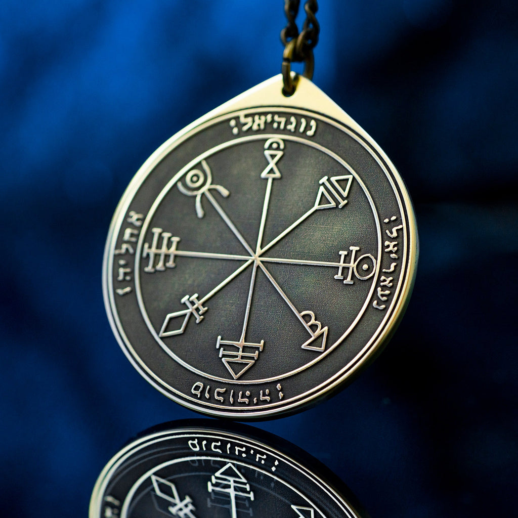 The First Pentacle of Venus pendant Solomon kabbalah amulet talisman seal goetia occult magic lemegeton