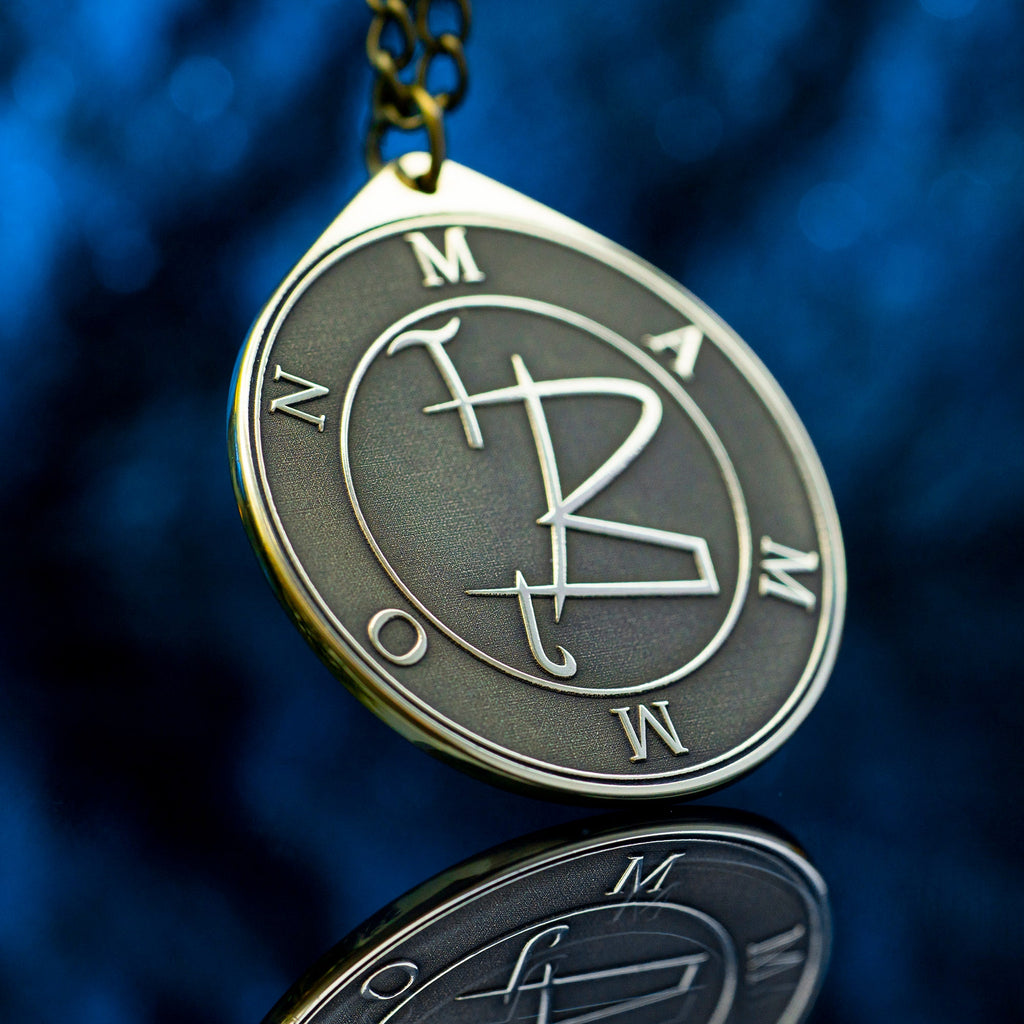 Mammon Seal Pendant: Lesser Key of Solomon Amulet