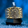 Archangel Jophiel Seal Ring: Angel of Divine Beauty and Watchfulness, Goetia Solomon Kabbalah Amulet