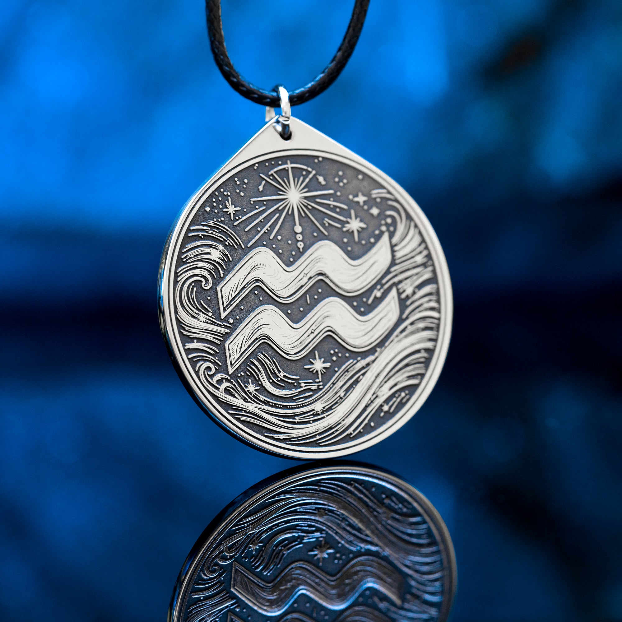Aquarius Pendant Zodiac