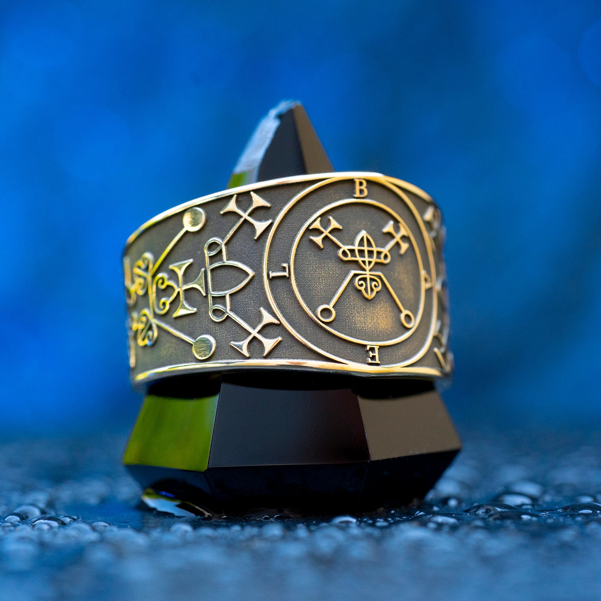 Bael Seal Ring: Demon of Invisibility, Concealment, Hidden Power, Ars Goetia Solomon Talisman