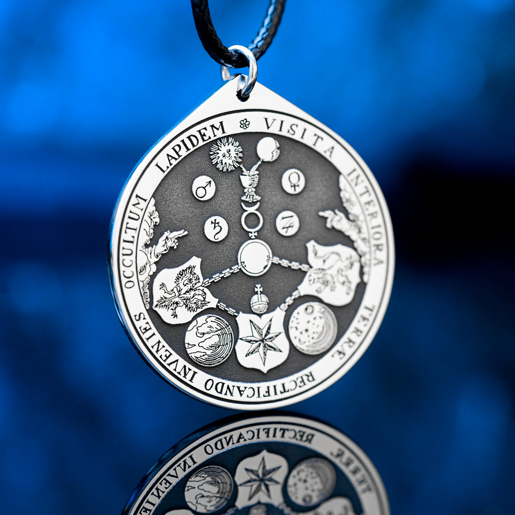 VITRIOL Alchemy Symbol Pendant