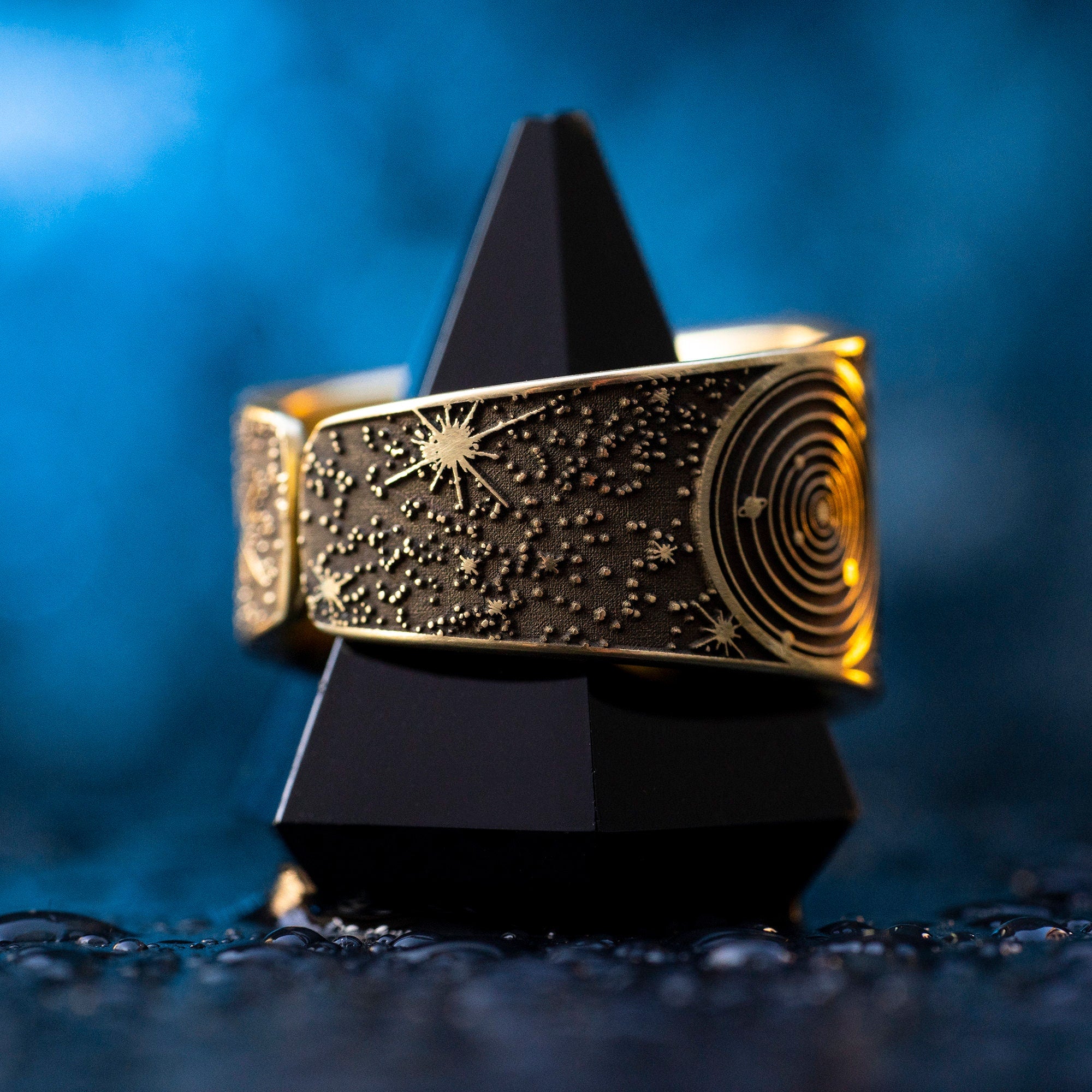 Goetia Fourth Pentacle of Jupiter Ring: Kabbalah Seal Amulet Talisman