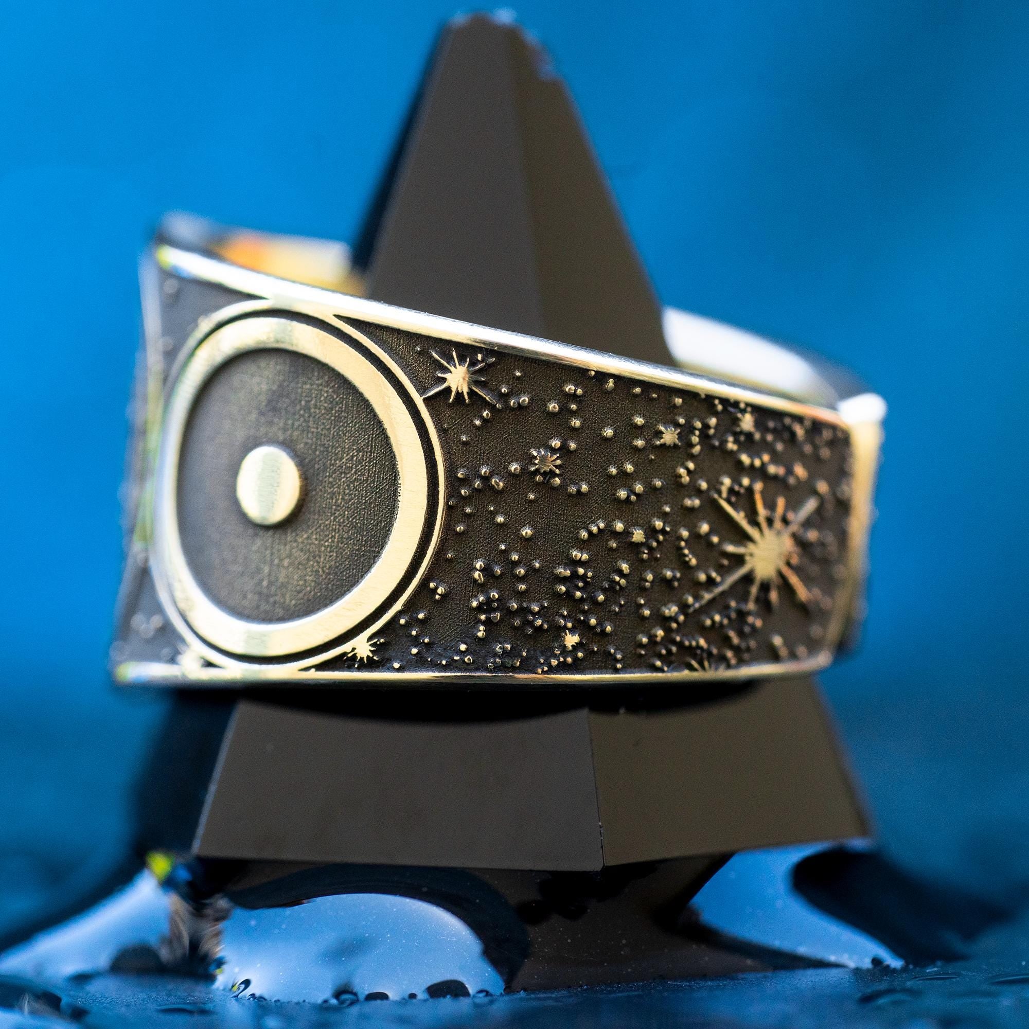 Goetia Fifth Pentacle of the Sun Ring: Kabbalah Amulet Talisman