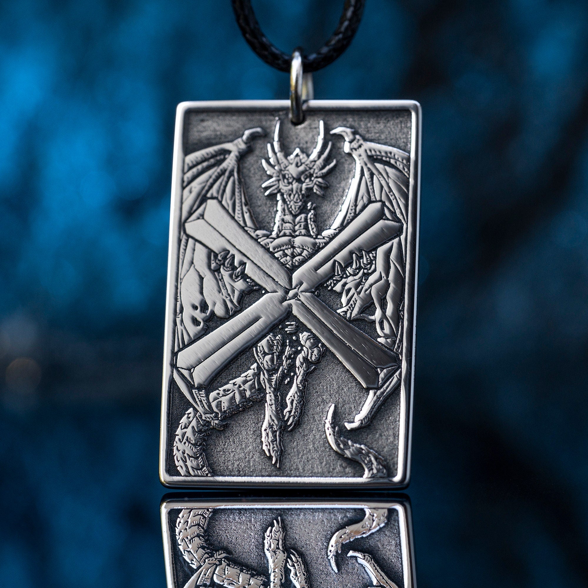 Gebo Rune of Magical Exchange and Gifts Celtic Dragon Treasure Elder Futhark Rune viking magic amulet kabbalah pendant talisman