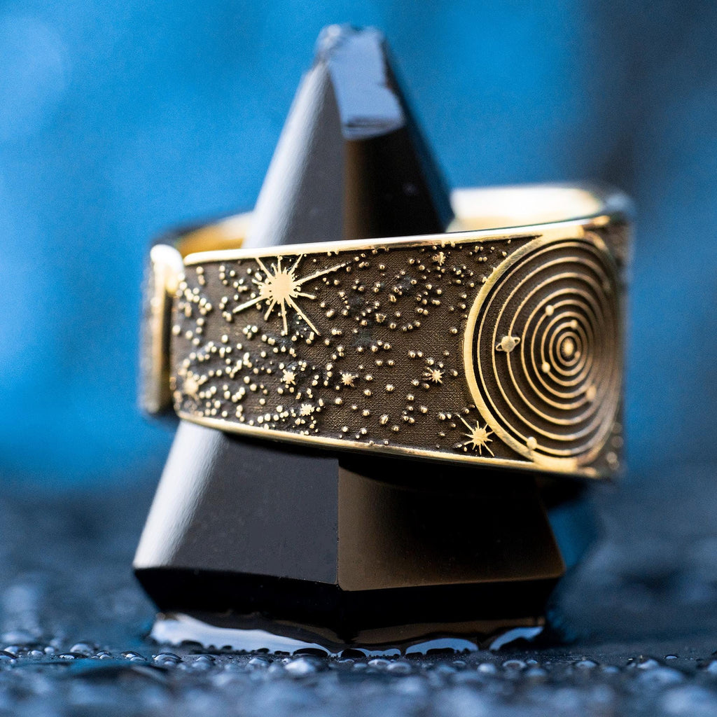 Goetia Seventh Pentacle of Jupiter Ring: Kabbalah Solomon Amulet