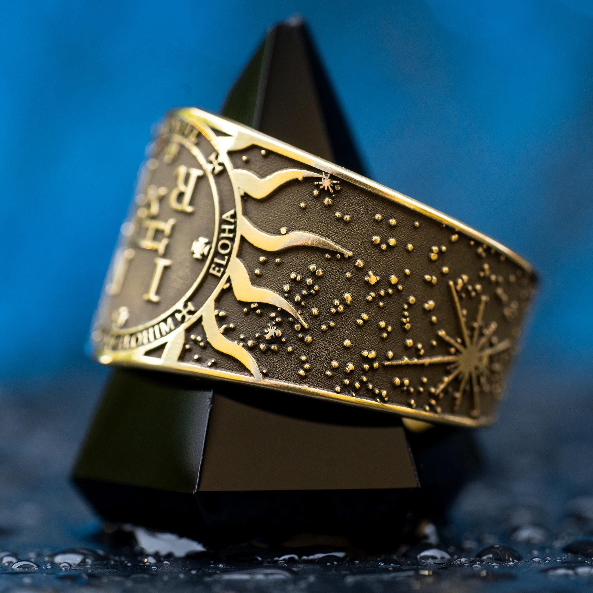 Archangel Thavael Seal Ring: Kabbalah Amulet Talisman