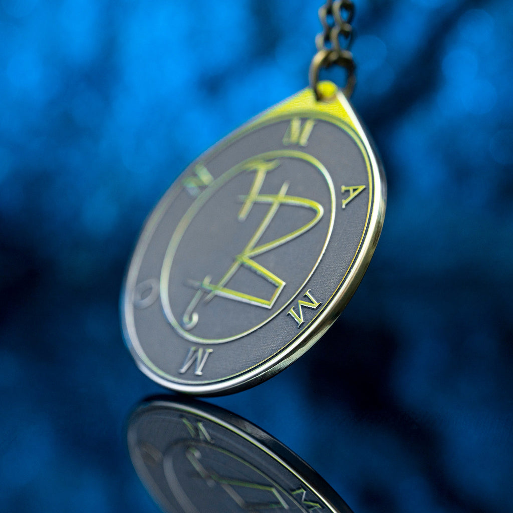 Mammon Seal Pendant: Lesser Key of Solomon Amulet