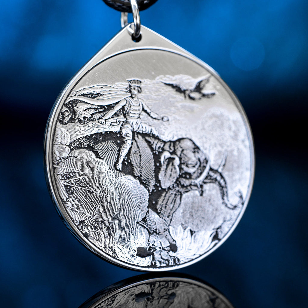 Samael "Poison of God" Pendant: Oriens Sacred Geometry Solomon Seal