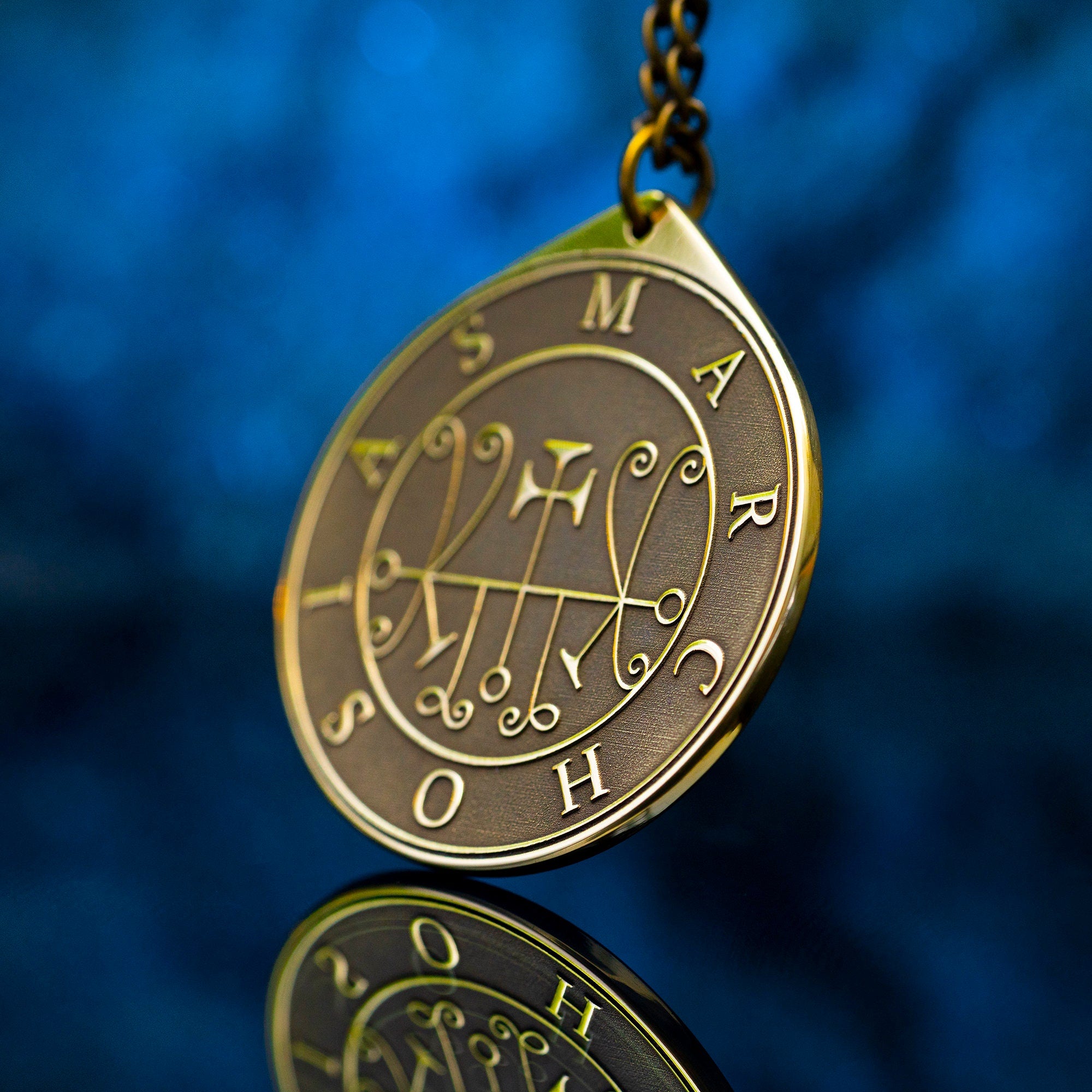 Marchosias Seal Pendant: Lesser Key of Solomon Amulet