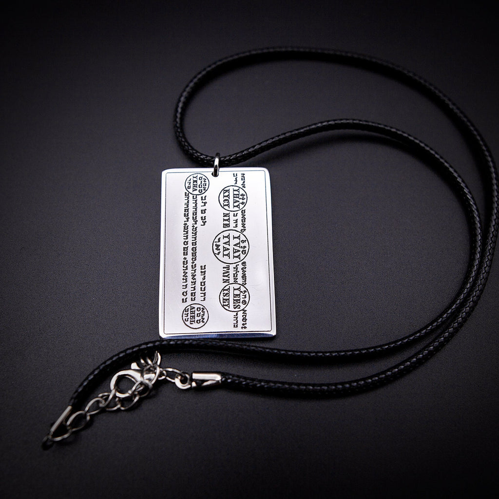 The Eleventh Table of Moses Spirits Amulet: Good Luck Treasure Talisman