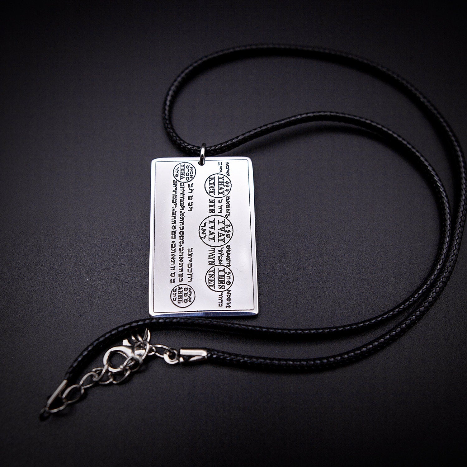 The Eleventh Table of Moses Spirits Amulet: Good Luck Treasure Talisman