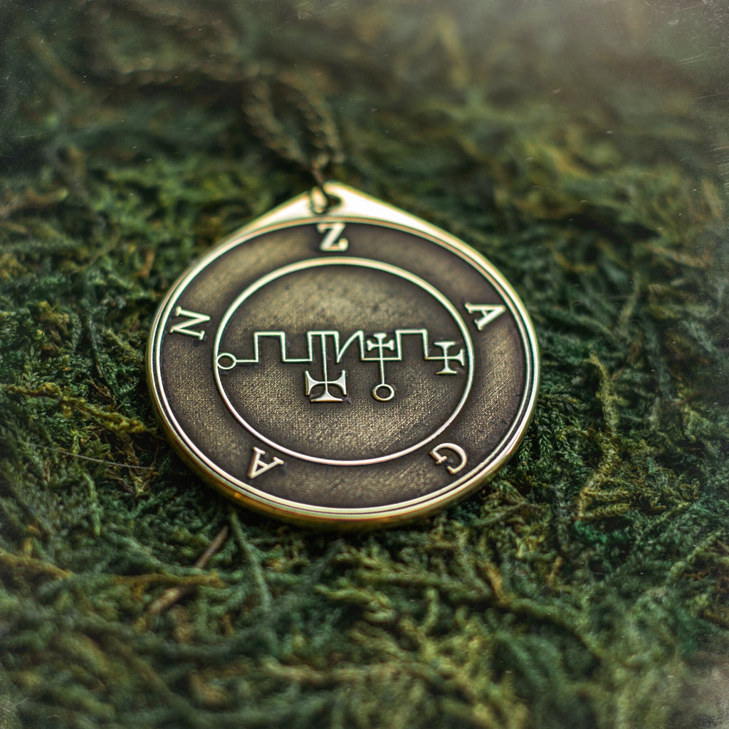 Zagan Pendant: Demon of Alchemy and Transmutation, Solomon Goetia Kabbalah