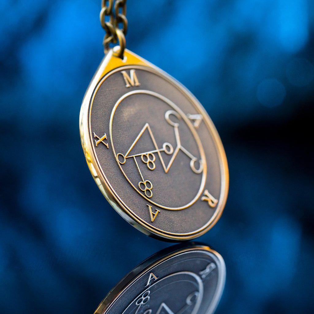 Earl Marax Seal Pendant: Lesser Key of Solomon Amulet