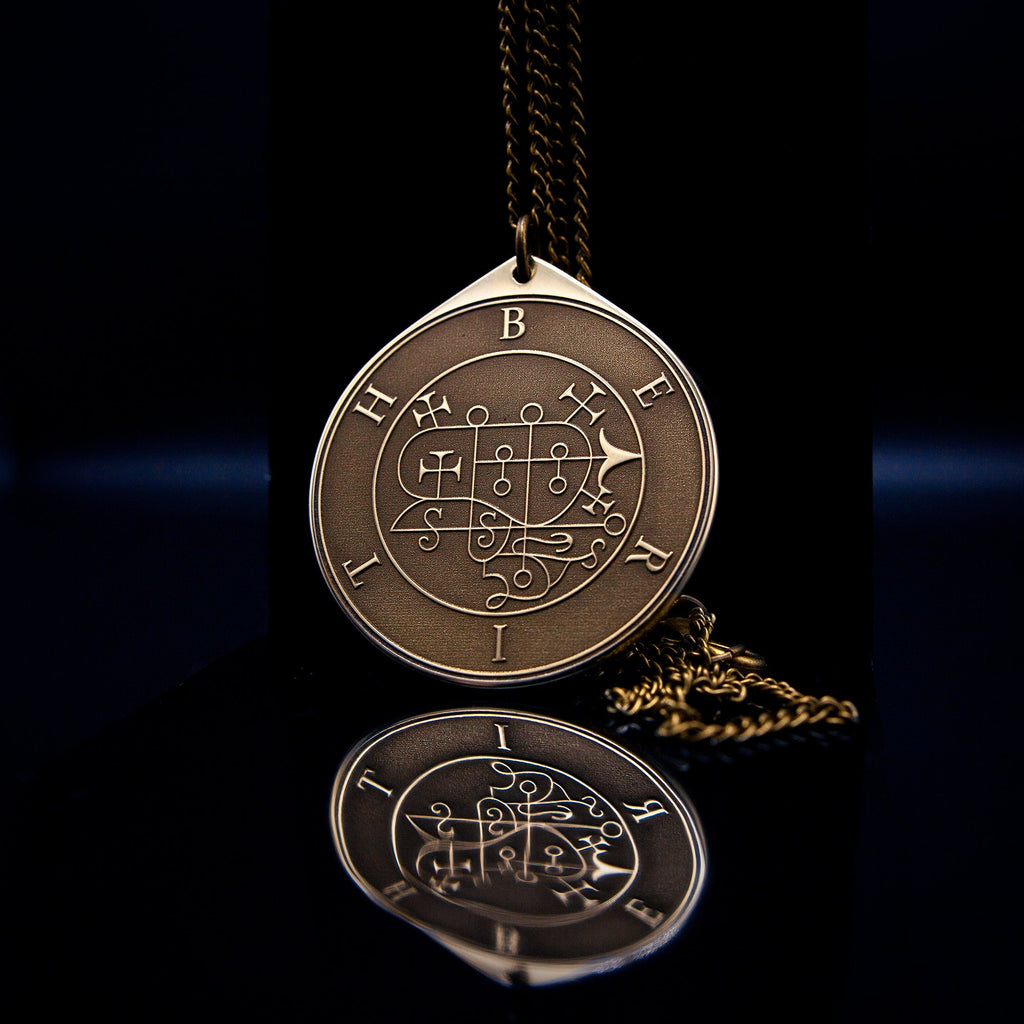 Berith Seal Pendant: Demon of Gold and Dignity, Solomon Goetia Kabbalah