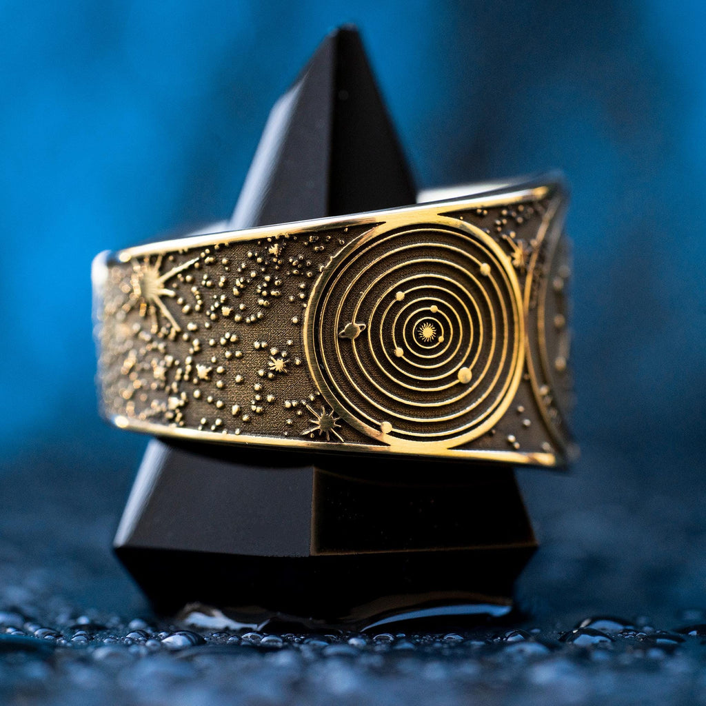 Goetia Second Pentacle of Jupiter Ring: Solomon Kabbalah Amulet