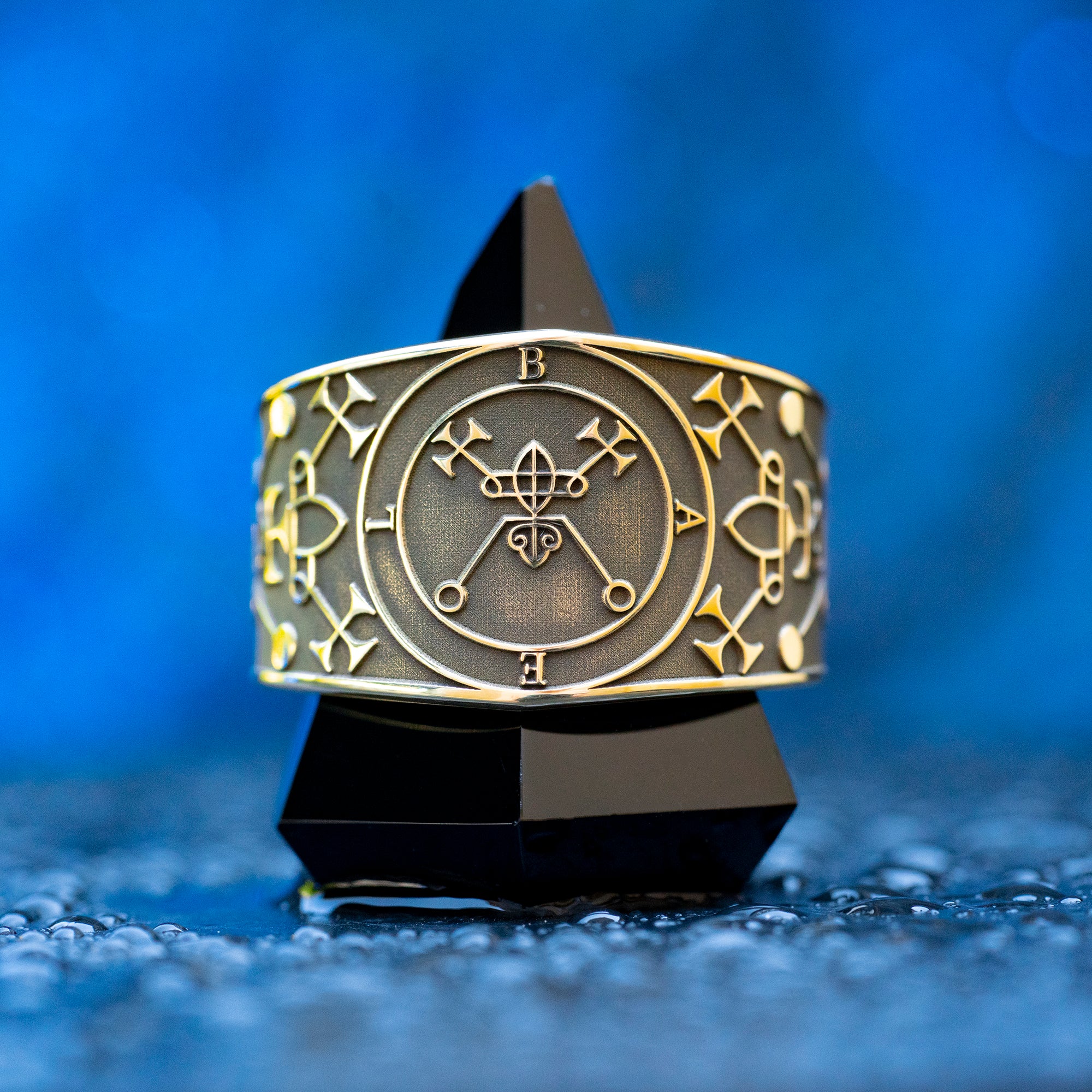 Bael Seal Ring: Demon of Invisibility, Concealment, Hidden Power, Ars Goetia Solomon Talisman