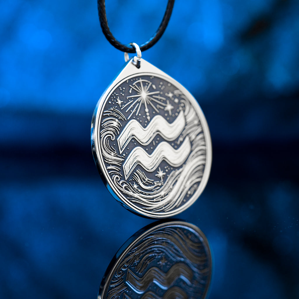 Aquarius Pendant Zodiac
