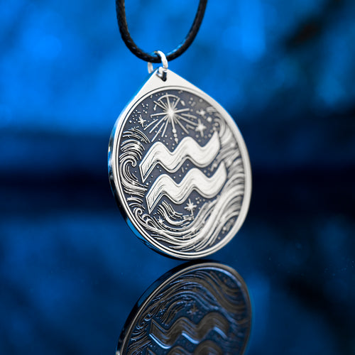 Aquarius Pendant Zodiac